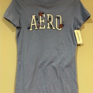 Aeropostale Sky Blue Tee
